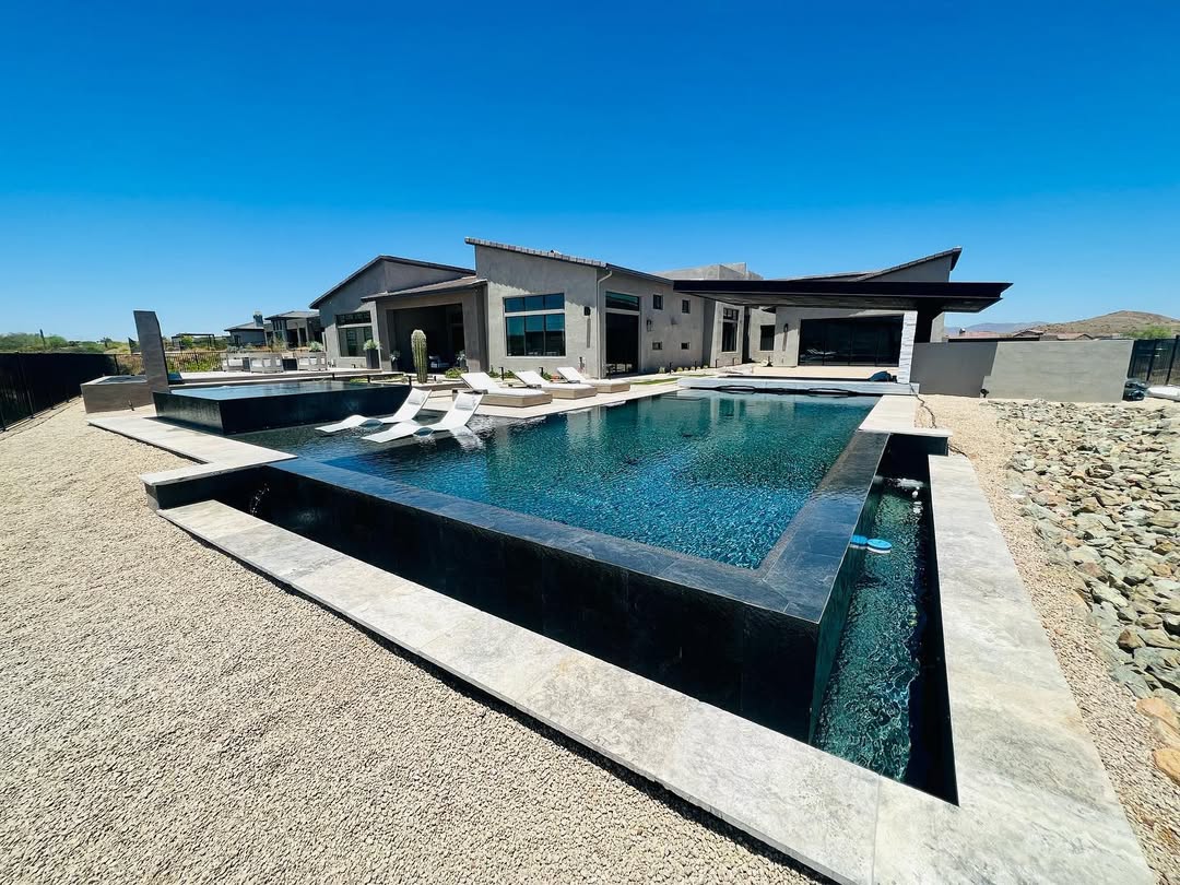 Modern Geometric Pool